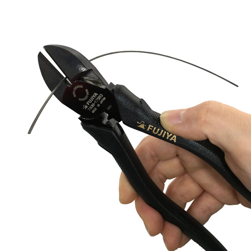 フジ矢（FUJIYA） 200mm 強力型ニッパー(圧着付/偏心型) 700N-200BG