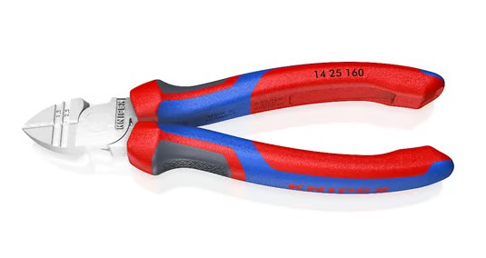 KNIPEX（クニペックス） 160mm 穴付ニッパー(ｸﾞﾘｯﾌﾟ付) 14 25 160