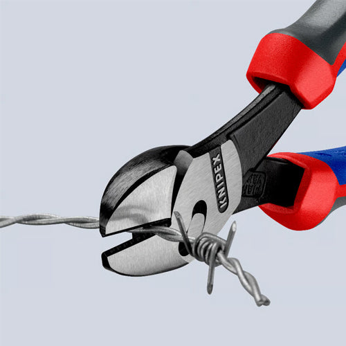 KNIPEX（ｸﾆﾍﾟｯｸｽ） 180mm 強力型ニッパー(ｸﾞﾘｯﾌﾟ付) 73 72 180