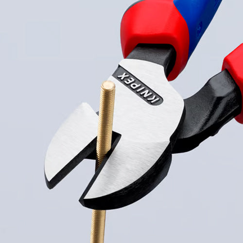 KNIPEX（ｸﾆﾍﾟｯｸｽ） 200mm 強力型ニッパー(ｸﾞﾘｯﾌﾟ付) 74 02 200