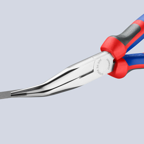KNIPEX（クニペックス） 200mm ﾗｼﾞｵﾍﾟﾝﾁ(ｸﾞﾘｯﾌﾟ付/ﾒｯｷ/40ﾟ先曲) 26 25 200