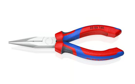 KNIPEX（クニペックス） 160mm ラジオペンチ(ｸﾞﾘｯﾌﾟ付/ﾒｯｷ) 25 05 160
