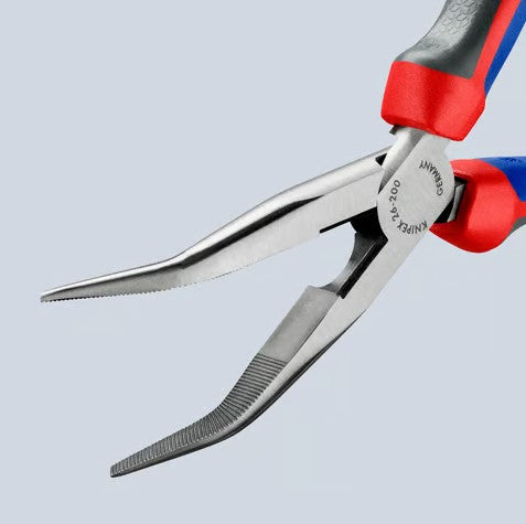 KNIPEX(クニペックス) 200mm ラジオペンチ(グリップ付/先曲/磨き) 26 22 200