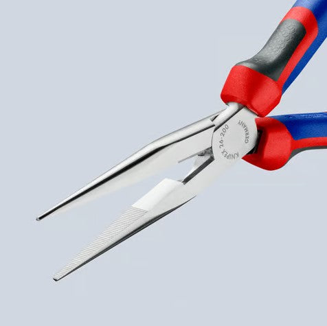 KNIPEX（ｸﾆﾍﾟｯｸｽ） 200mm ラジオペンチ(ｸﾞﾘｯﾌﾟ付/ﾒｯｷ) 26 15 200