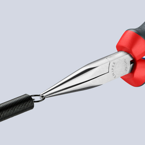 KNIPEX（クニペックス） 160mm ﾛﾝｸﾞﾉｰｽﾞﾌﾟﾗｲﾔｰ(ｸﾞﾘｯﾌﾟ付/ﾒｯｷ) 29 25 160