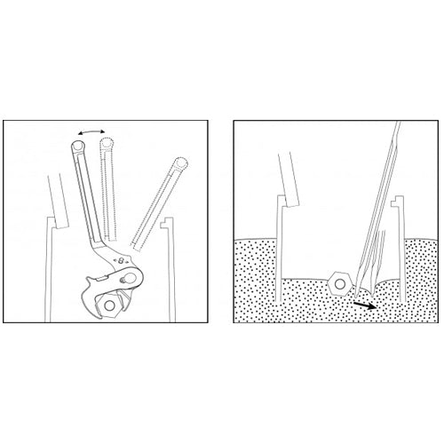 トップ工業（TOP） 300mm 量水器メーター用レンチ MT-1320LK