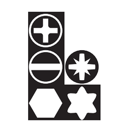 Wera [+ - Pozi Hex Torx] ﾄﾞﾗｲﾊﾞｰｾｯﾄ(差替式) 05051540001