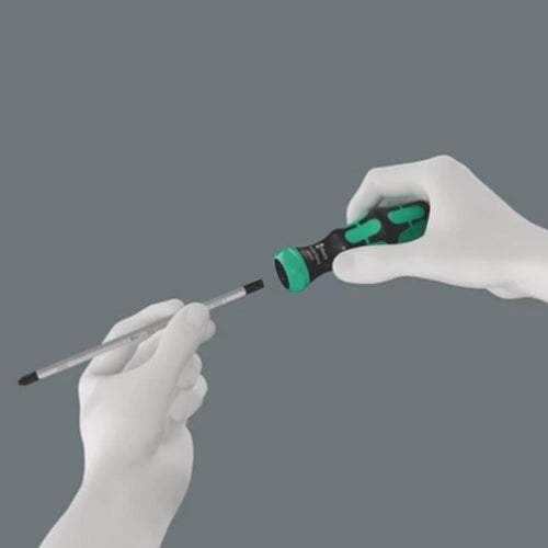 Wera [+ - Pozi Hex Torx] ﾄﾞﾗｲﾊﾞｰｾｯﾄ(差替式) 05051540001