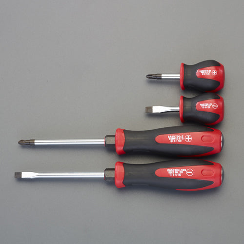 アネックスツール 4本組 [+ -]ドライバー(貫通柄) ESCOオリジナルセット品