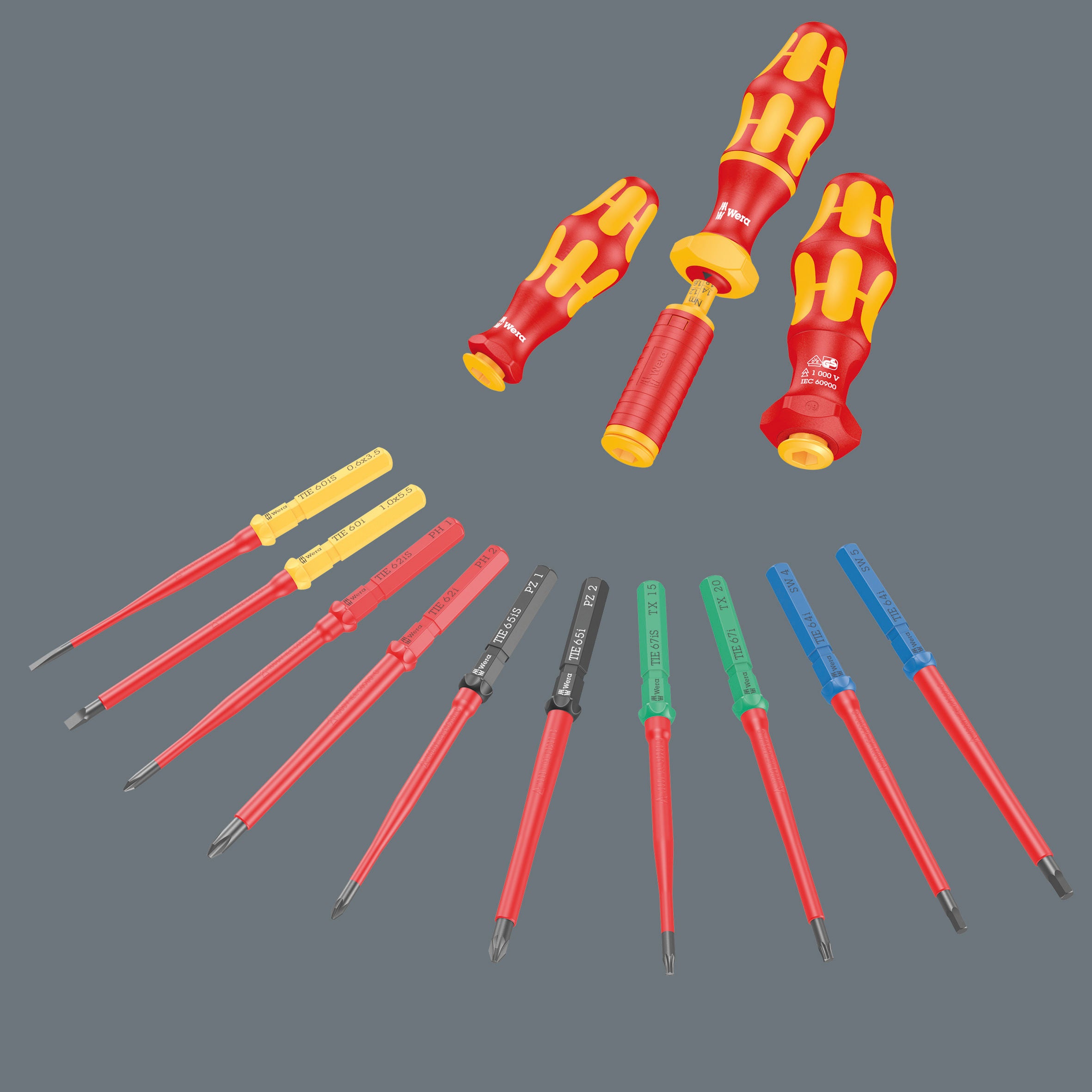 Wera #2 x154mm [+]ドライバービット(絶縁) 006511