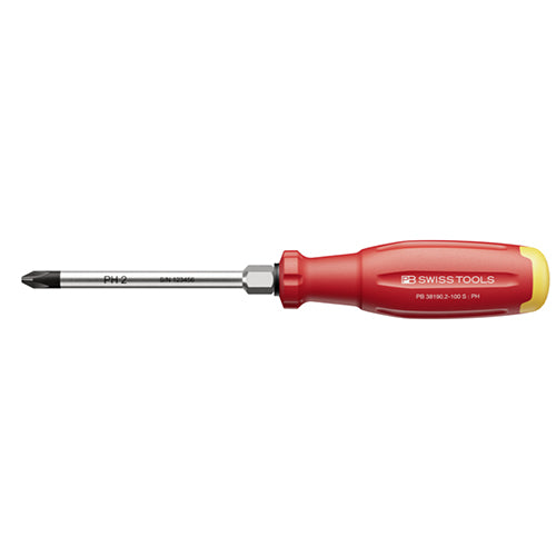 PB SWISS TOOLS #2 x100mm [+]ドライバー(手元六角) PB 38190.2-100 S