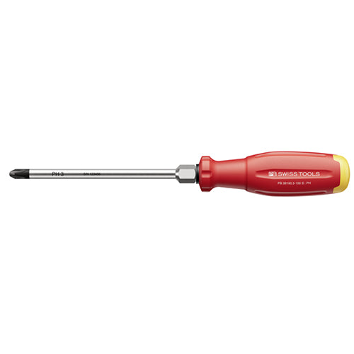 PB SWISS TOOLS #3 x150mm [+]ドライバー(手元六角) PB 38190.3-150 S