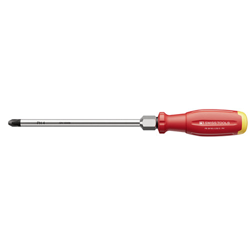 PB SWISS TOOLS #4 x200mm [+]ドライバー(手元六角) PB 38190.4-200 S
