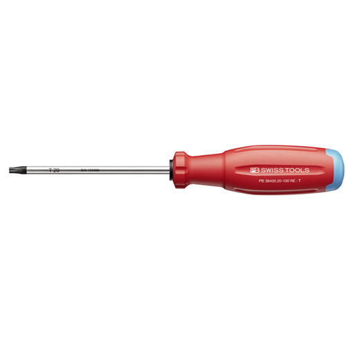 PB SWISS TOOLS T20x100mm [Torx]ドライバー(赤) PB 38400.20-100 RE