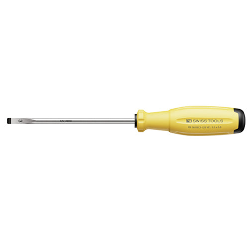 PB SWISS TOOLS 0.8x 5.5mm/120mm [-]ドライバー(黄) PB 38100.3-120 YE