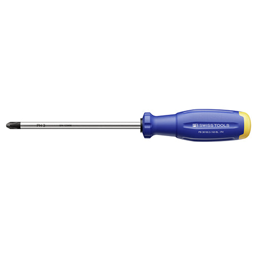 PB SWISS TOOLS #3 x150mm [+]ドライバー(青) PB 38190.3-150 BL