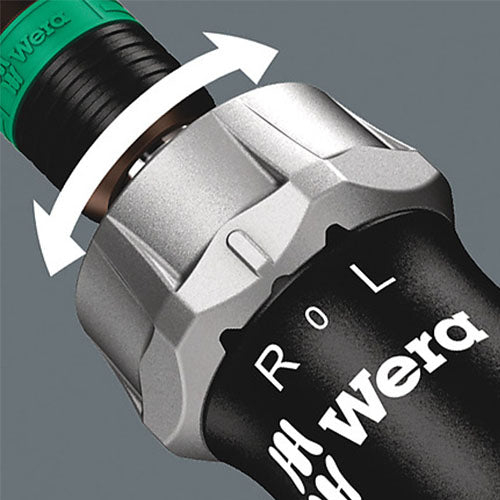 Wera（ヴェラ） 1/4”Hex/142mm ドライバーハンドル(ﾗﾁｪｯﾄ) 051461