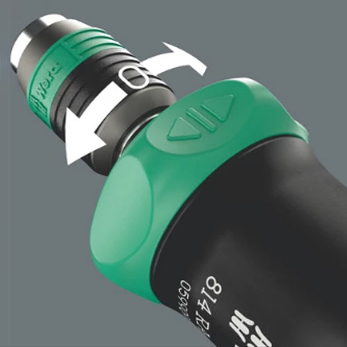 Wera 1/4"Hex ﾄﾞﾗｲﾊﾞｰﾊﾝﾄﾞﾙｾｯﾄ(ﾗﾁｪｯﾄ式) 05051535001