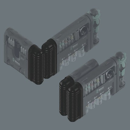 Wera ﾐﾆﾗﾁｪｯﾄ付ﾋﾞｯﾄ＆ｿｹｯﾄｾｯﾄ(ｲﾝﾁ) 049025