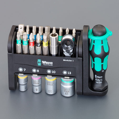 Wera ミニラチェット付ビット＆ソケットセット 049000