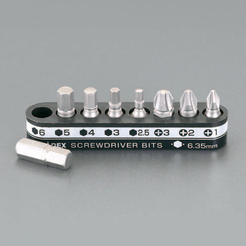 アネックスツール [+・Hex] ｽﾀﾋﾞｰﾄﾞﾗｲﾊﾞｰｾｯﾄ(差替式・ﾗﾁｪｯﾄ) ※エスコオリジナルセット品