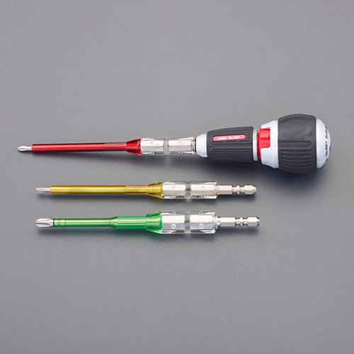 アネックスツール（Anex） 3本組 [+]絶縁ドライバーセット(差替式) ※ESCOオリジナルセット品