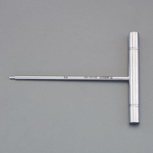 ESCO（エスコ） 2.5x140mm[Hexagon]Ｔ型レンチ(ｽﾃﾝﾚｽ製) EA573BS-113