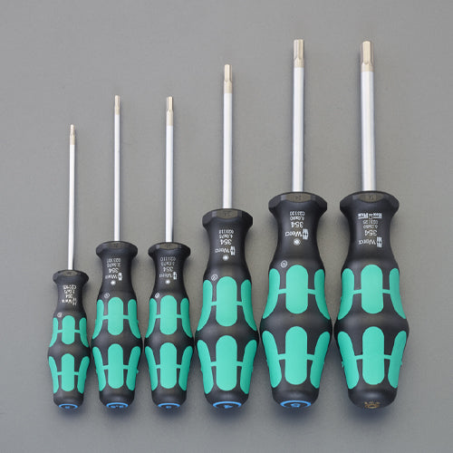 Wera 2.0-6.0mm/6本組 [Hex-Plus]ドライバー ※ESCOオリジナルセット品