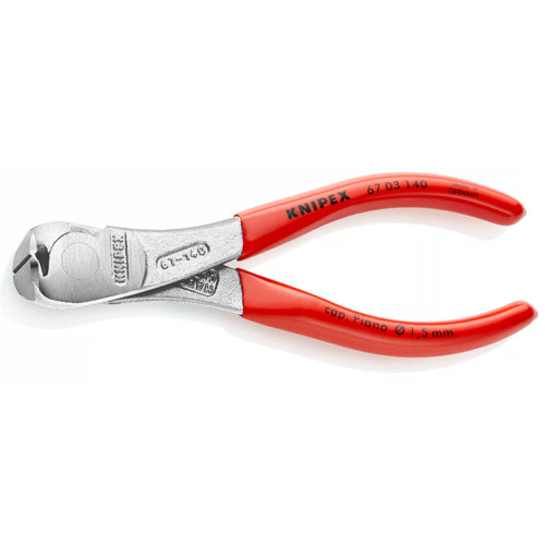 KNIPEX（ｸﾆﾍﾟｯｸｽ） 140mm エンドカッティングニッパー 67 03 140