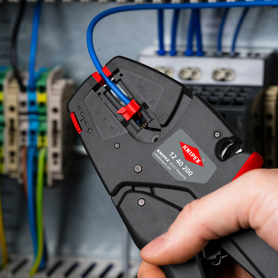 KNIPEX（クニペックス） 0.03-10.0m㎡ ﾜｲﾔｰｽﾄﾘｯﾊﾟｰ(自動調整) 12 40 200
