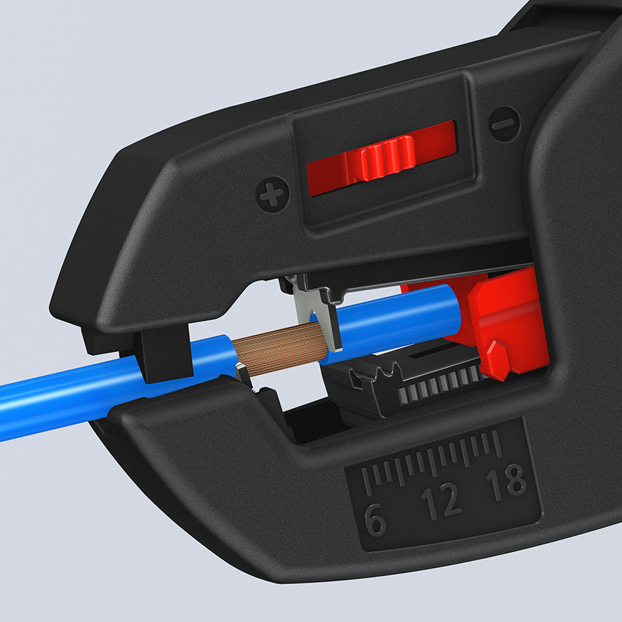 KNIPEX（クニペックス） 0.2 -6.0mm2 ﾜｲﾔｰｽﾄﾘｯﾊﾟｰ(自動調整) 12 62 180