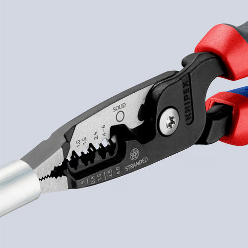 KNIPEX（ｸﾆﾍﾟｯｸｽ） 0.75-6.00m㎡  ﾜｲﾔｰｽﾄﾘｯﾊﾟｰ(ｸﾞﾘｯﾌﾟ付) 13 72 200 ME