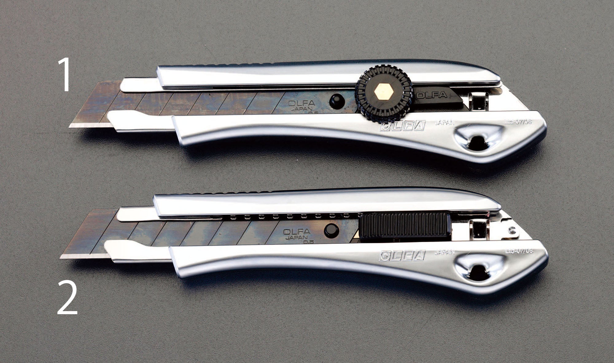 オルファ（OLFA） 156mm ｶｯﾀｰﾅｲﾌ(超鋭角刃/ﾗﾊﾞｰｸﾞﾘｯﾌﾟ) Ltd-07