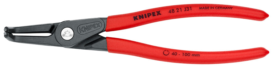 KNIPEX（ｸﾆﾍﾟｯｸｽ） 40-100mm 穴用精密スナップリングﾌﾟﾗｲﾔｰ90ﾟ