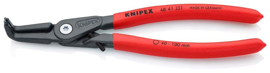 KNIPEX（ｸﾆﾍﾟｯｸｽ） 40-100mm 穴用ｽﾅｯﾌﾟﾘﾝｸﾞﾌﾟﾗｲﾔｰ(ｽﾄｯﾊﾟｰ付) 4841J31