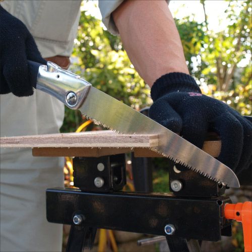 アルスコーポレーション（ARS） 500mm/240mm 折込鋸(ｻﾔ付･替刃式) PM-24S　※ESCOオリジナルセット品