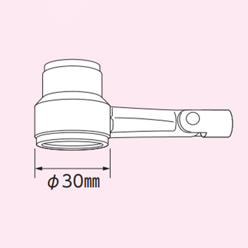 ミノル工業 W3/8"･1/2"/148mm 全ねじレンチ MC30Z034