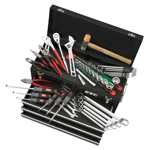 京都機械工具（KTC） [54個組] 工具セット SK4520MXCBK