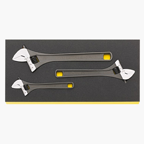 STAHLWILLE（スタビレー） 3本組 モンキーレンチセット TCS 4026/3