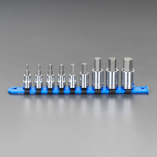 ESCO（エスコ） 3/8"・1/2"DR/９個組 [Hex]ソケット EA617AD-22B