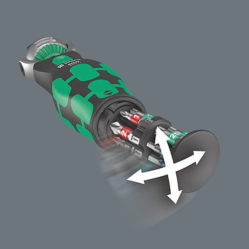 Wera 3/8"DR ソケットレンチセット(ZYKLOP) 004284