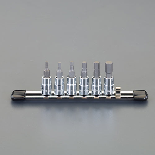 SIGNET(シグネット) 1/4"DR/6個組 [Hex]ビットソケットセット ※ESCOオリジナルセット品