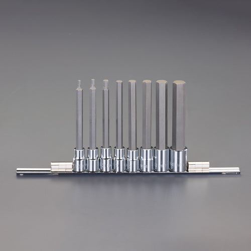 ESCO（エスコ） 1/2"DR/4-19mm/150mm [INHEX]ﾋﾞｯﾄﾂｿｹｯﾄｾｯﾄ EA617GT-300B