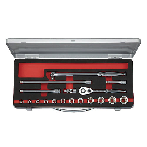 京都機械工具（KTC） 3/8"DR ソケットレンチセット TB318A