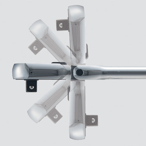 京都機械工具（KTC） 3/8"DRx180mm ﾗﾁｪｯﾄﾊﾝﾄﾞﾙ(首振り･ﾛｯｷﾝｸﾞ) BR390F