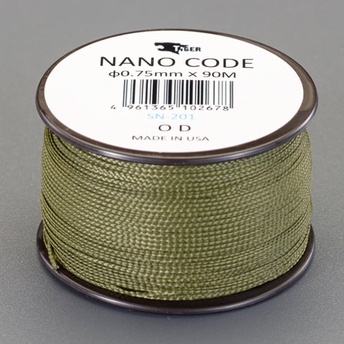 ESCO（エスコ） φ0.75mmx 90m ナノコード(OD色) EA628BM-11
