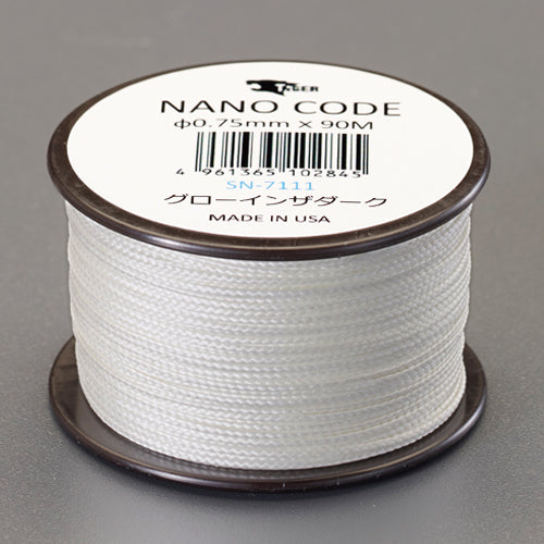 ESCO（エスコ） φ0.75mmx 90m ナノコード(蓄光) EA628BM-51