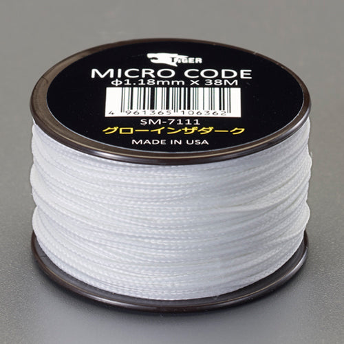 ESCO（エスコ） φ1.18mmx 38m マイクロコード(蓄光) EA628BM-61