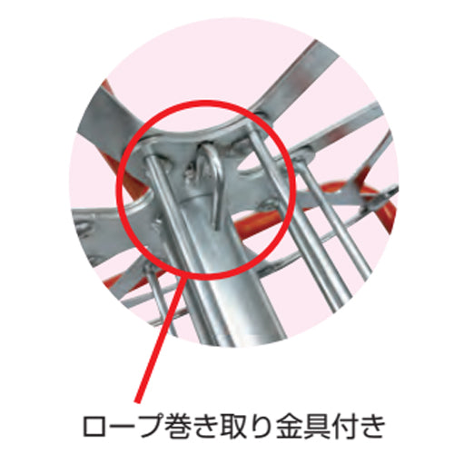 マーベル（MARVEL） 465x240mm ロープリール(小型) E-9431