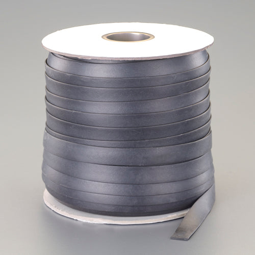 ESCO（エスコ） 20x2.0mmx100m 平ｺﾞﾑﾛｰﾌﾟ(ドラム巻/金具付) EA628WL-520A